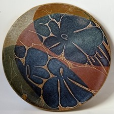 STUDIO POTTERY DIANA WORTHY CRICH POTTERY POT / CAKE STAND