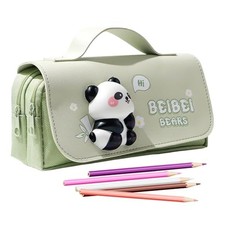 Cute Pencil Case - Cute Capybara Stationery School Pencil Case  Pen Holder with
