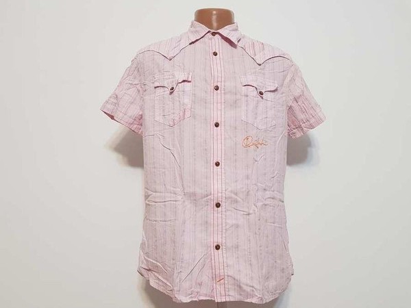 Men Diesel T-Shirt Peach 40 /L / 48