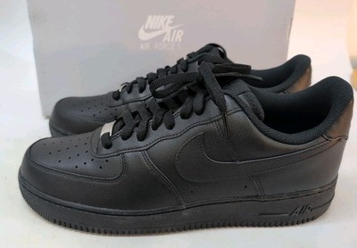 Size 11.5 - Nike Air Force 1 '07 Low Triple Black for sale online