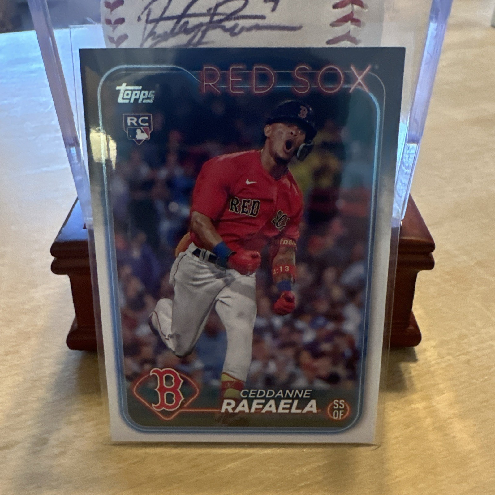 2024 Topps Series 1 - Ceddanne Rafaela #313 (RC)