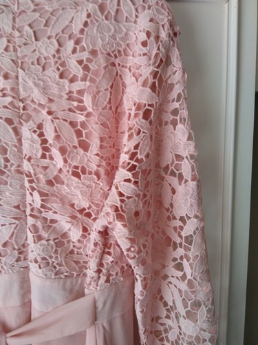 Stunning Blush Pink Dress By Boohoo Size 22 - Picture 10 of 13
