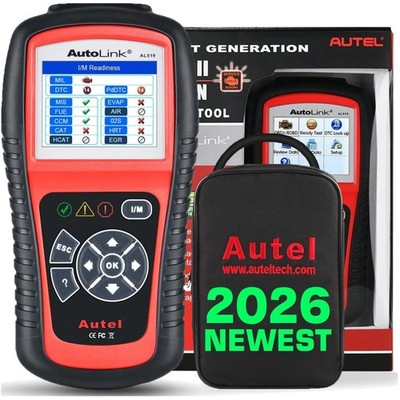 Profi Auto Diagnosegerät EOBD/CAN Scanner AL519, Fehlercodeleser, AL319 Upgrade