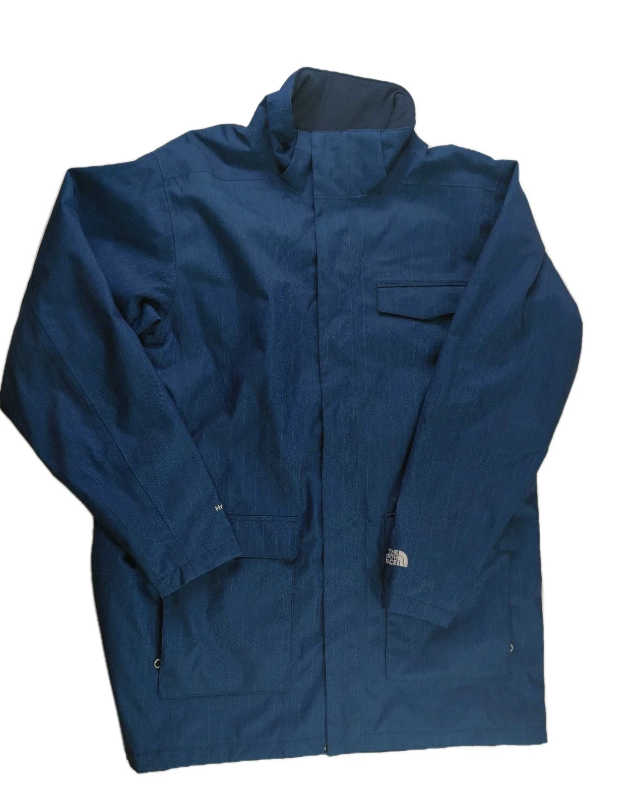 The North Face Men's Size XL Quilted Parka Ski Jacket Blue