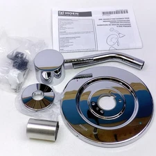 MOEN Align Single-Handle Posi-Temp Shower Faucet Trim Kit in Chrome *READ*