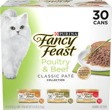 Purina Grain Free Pate Wet Cat Food, Classic Pate Ocean Whitefish 