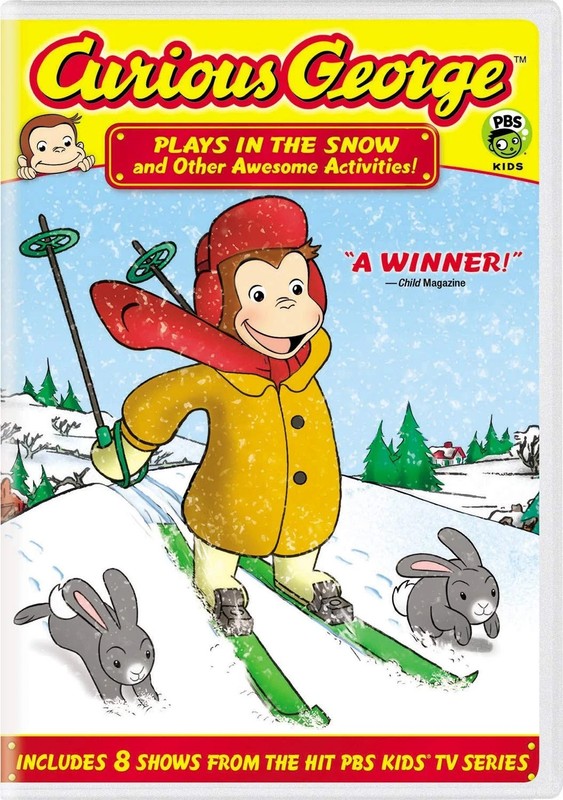 Curious George: Plays in the Snow and Other Awesome Activities! [DVD], Disc Only