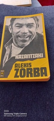 Alexis Zorba von Kazantzaki. Taschenbuch. Französisch. Roman. Guter Zustand