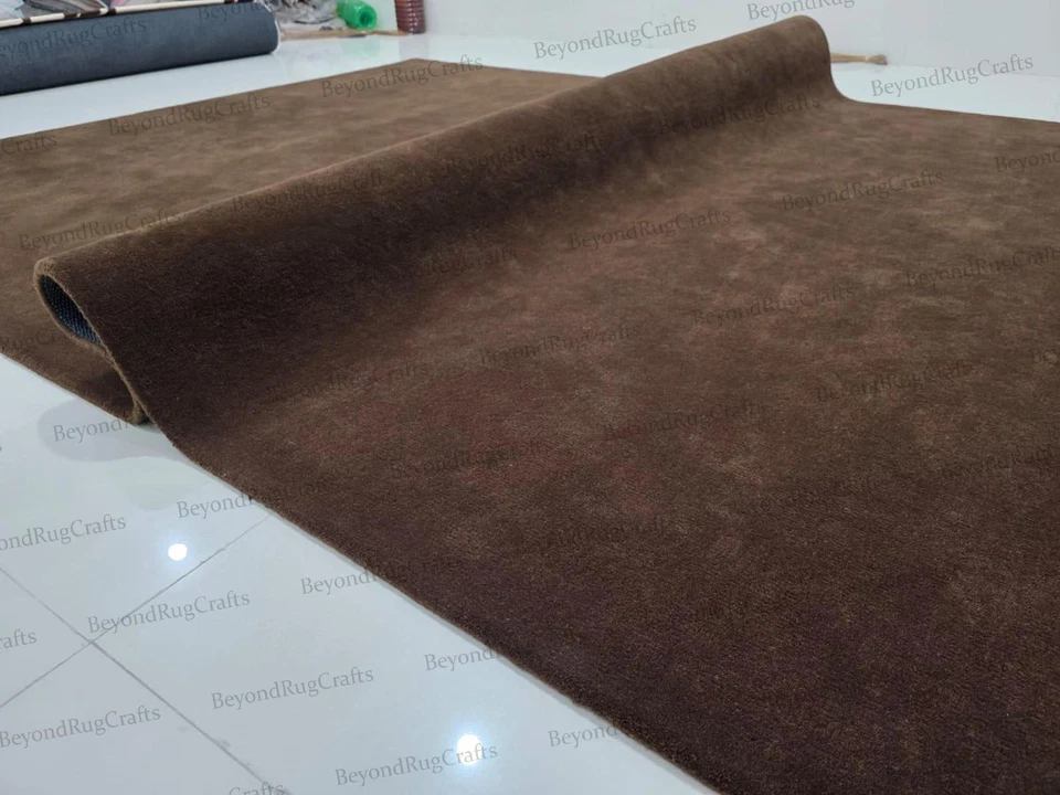 Hand-Tufted Wool Rug 9x12 ft -Nordic Knots Grand Walnut Rug Area Rug 8x10 - Image 4 of 4