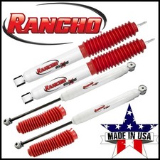 Rancho Front Rear Set Suspension Gas Shocks Fit 17-25 Ford F250 F350 4wd 0 Lift Rancho Front Rear Set Suspension Gas Shocks Fit 17-25 Ford F250 F350 4wd 0 Lift