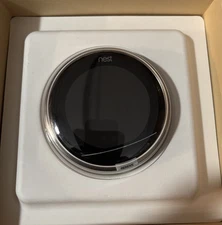  Google Nest Learning Thermostat Stainless Steel A+ New Open Box