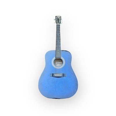 Johnson JG-610-BL-1/2 Player Series 3/4 Size Acoustic Guitar, Blue Burst