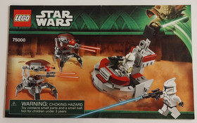 Lego Star Wars Instruction 3 Booklets Lot 7914 7929 75000