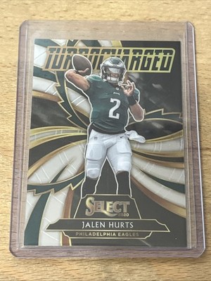 2020 Panini Select Turbocharged #T25 Jalen Hurts Rookie Eagles Football Card RC