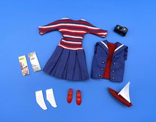 VINTAGE Skipper SHIP AHOY #1918 (1965-66) NEAR COMPLETE Barbie’s Sister VG/EXC