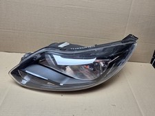11-14 Mk3 Ford Focus N/s Passenger Headlight Black Insert Bm5113w030 #0810