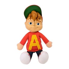 Alvin And The Chipmunks Plush Doll Alvin Stuffed Toy With Red Letter A Shirt