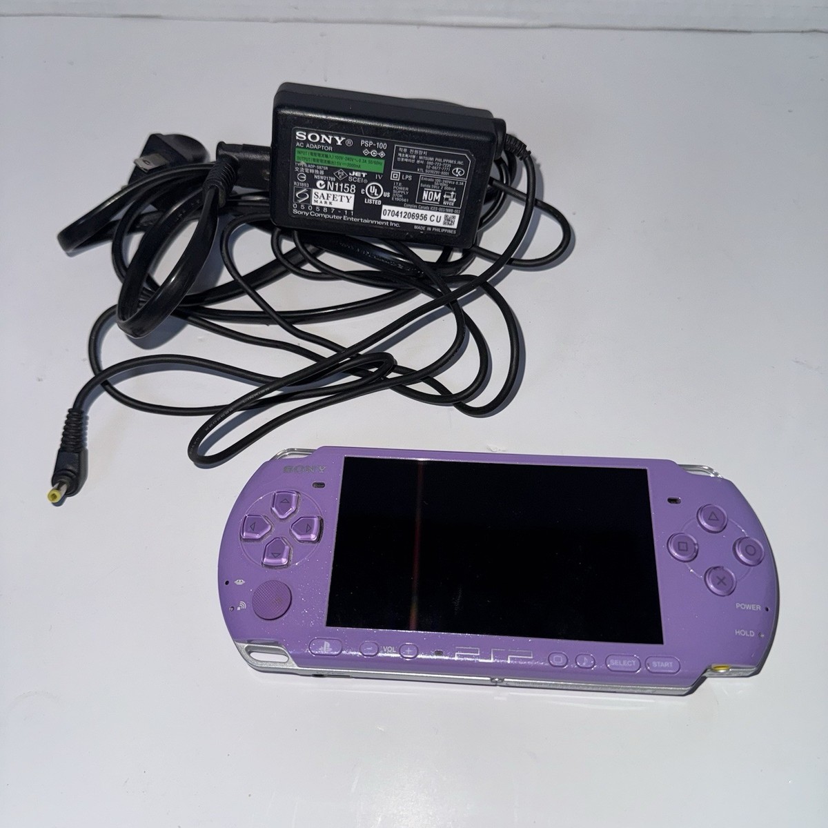 Sony PSP-3000 Hannah Montana Limited Pack - Lilac -purple 1 Game 1
