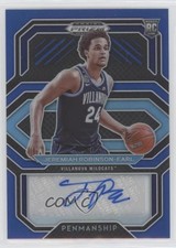 2021 Prizm Draft Picks College Penmanship Blue Jeremiah Robinson-Earl Auto 0nj5