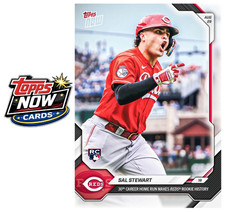 2026 Topps Now MLB #613 Sal Stewart RC Cincin...