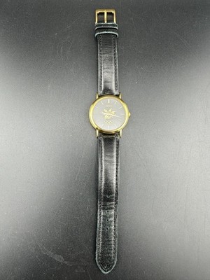 1997 Seiko Nagano Olympics Men's Black Dial Gold Quartz 34mm Watch