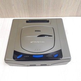 Japanese Sega Saturn Console bundle 2 Virtua Gun & 5 games tested working