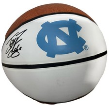 TYLER HANSBROUGH signed NORTH CAROLINA TAR HEELS logo basketball BECKETT BV10267