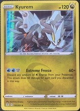 Kyurem 116/203 SWSH07: Carta Pokémon Cieli in Evoluzione (Holo Bleed)