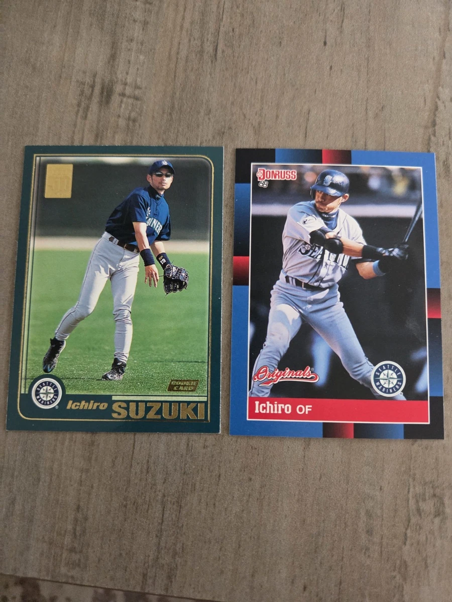 Donruss Ichiro Suzuki Rookie Baseball Sports Trading Cards