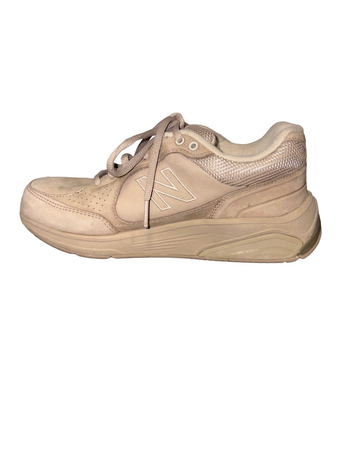New Balance 928 Beige Tan Suede Walking Strike Path Shoes Size US 7.5 B Rollbar thumbnail 7