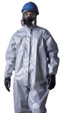 Disposable Chemical HAZMAT Painting Protective Coveralls Safety Bunny Suit LARGE