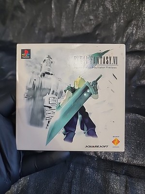 Final Fantasy VII Demo Edition Sony PlayStation 1 VTG Collectible Original