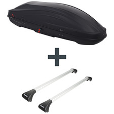 Dachbox G3 Spark 420 + Dachträger Menabo Ariete für Mini Clubman Typ R55 NEU