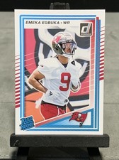 2025 Panini Donruss - Rated Rookie Emeka Egbuka #375 (RC)