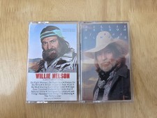 Willie Nelson Cassette Tapes LOT OF 2 USED/VERY GOOD CONDITION.