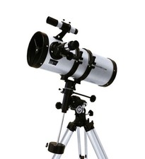 Seben Big Boss 150/1400 EQ3 Reflektor Teleskop & 1x Seben DKA5 Smartphone Adapt