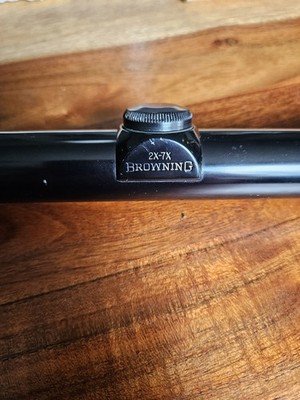 Vintage Browning 2x7x Rifle Scope. Rare And Hard To Find 