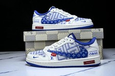 Jordan 1 Low Og Sp Travis Sc0tt Klein Blue Men's Size US 7-11