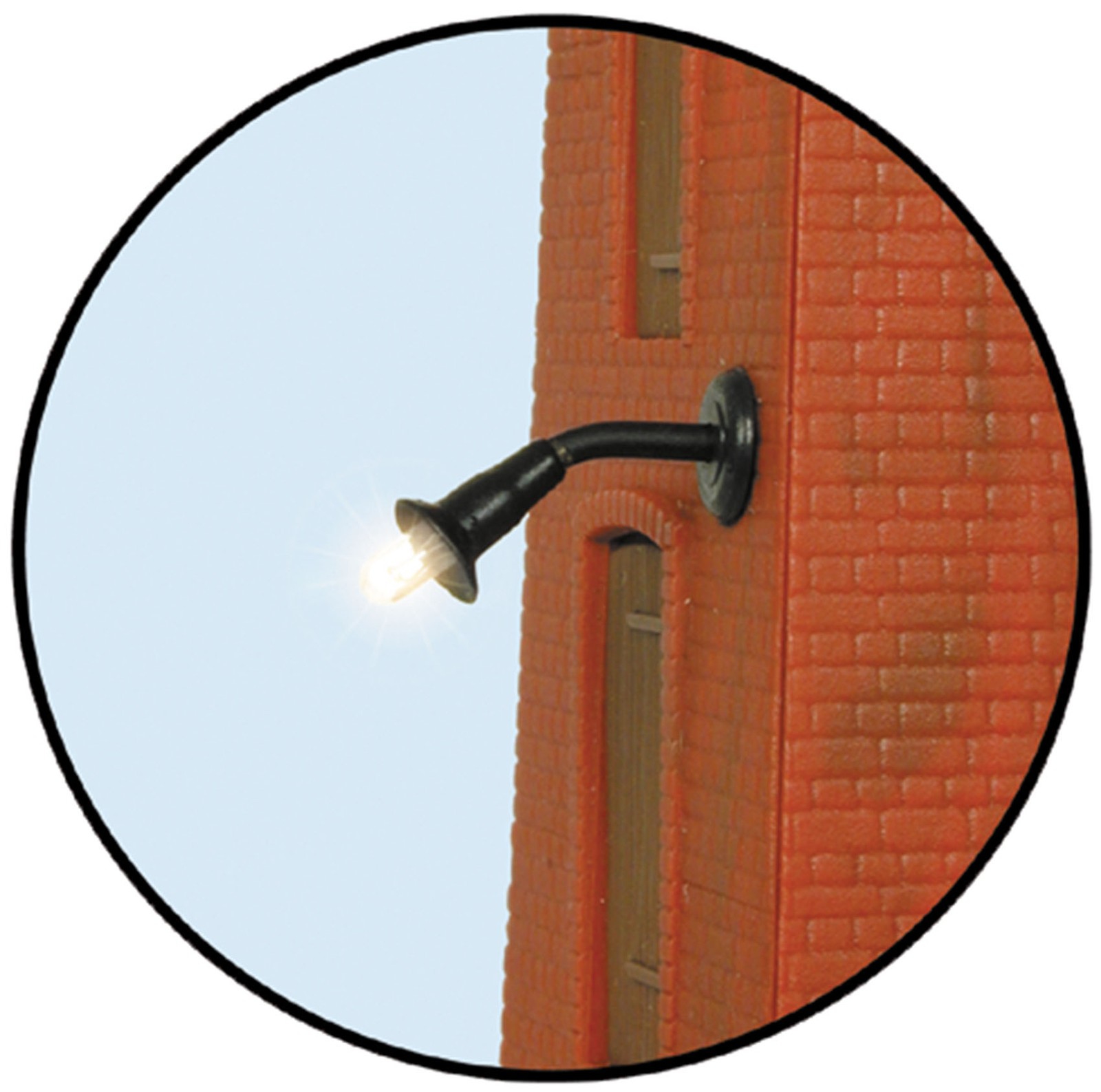 Viessmann 6442 - N Wall Light Small, LED Warm White - New