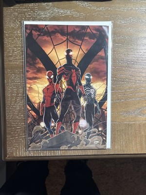  ULTIMATE SPIDER-MAN: INCURSION #1 1:100 KAARE ANDREWS VIRGIN VARIANT  ️  NM