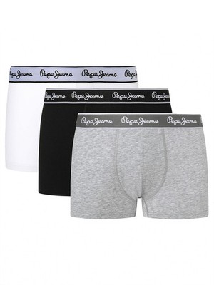 Pepe Jeans - (3-Pack) Mens Stretch Boxers Boxershorts Trunks - PEPE TK 3P