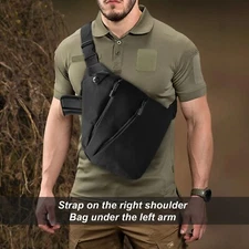 Fanny Pack Concealed Carry Backpack Chest Bag Portable Backpack Soft Pistol Case