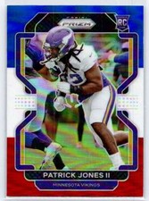 2021 Panini Prizm #437 Patrick Jones II Red White and Blue