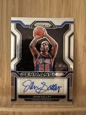 2021-22 Prizm Basketball John “Spider” Salley Penmanship Auto Bad Boys