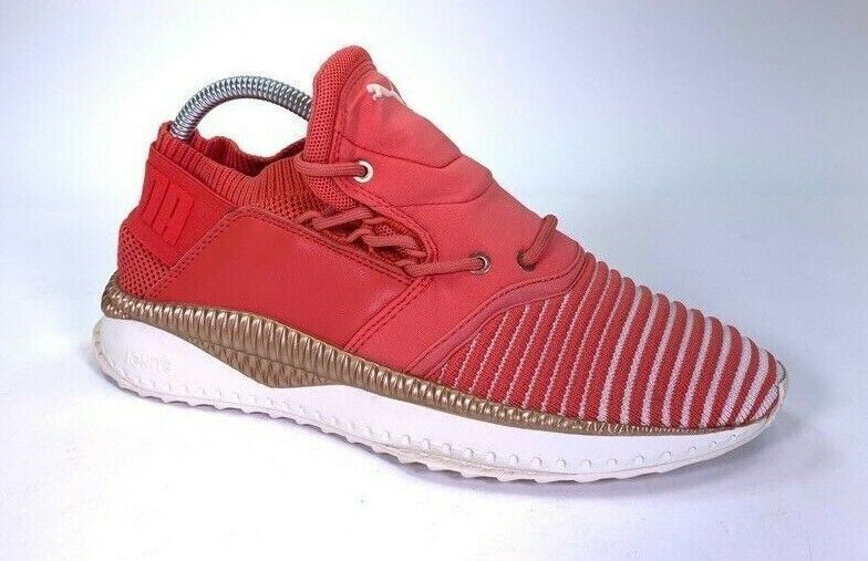 Puma Womens Tsugi Shinsei Running Shoes Red 365491 07 Lace Up Low