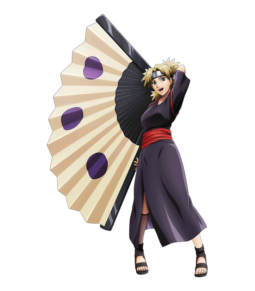 Temari Naruto Ninja Voltage Weatherproof Anime Sticker 6