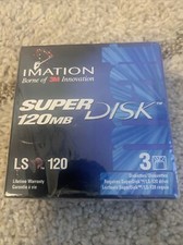 Imation Super 120 mb Diskettes 3 Pack Free Shipping