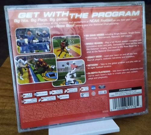 New Factory Sealed Sega Dreamcast NCAA College Football 2K2: Road to Rose Bowl - Picture 2 of 6