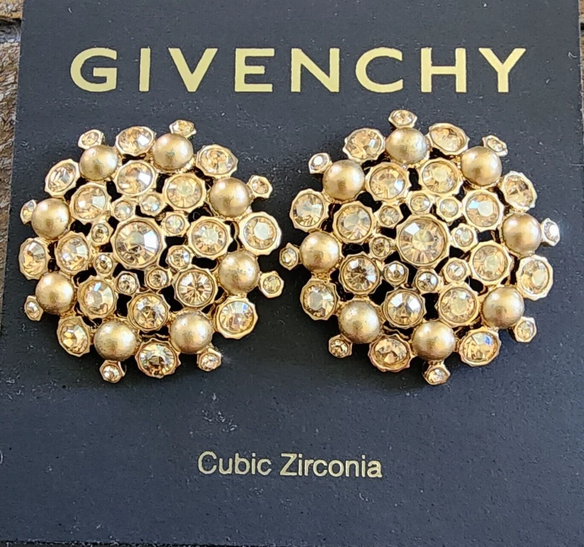 Givenchy cubic zirconia deals earrings