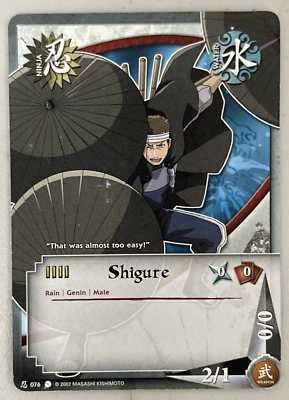 Naruto CCG - Shigure - #076 - Common | eBay